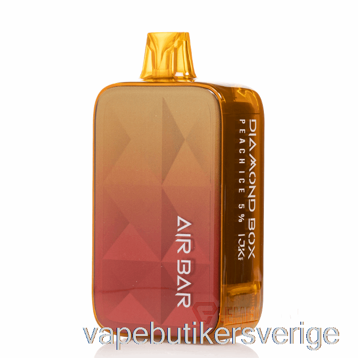 Vape Sverige Air Bar Diamantlåda 20000 Engångspersikais